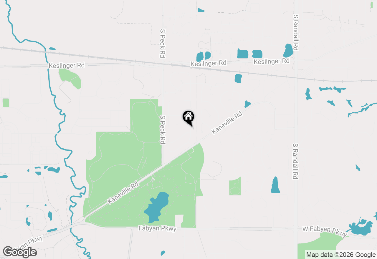 Map of 3401 Winding Meadow Lane, Geneva, IL 60134
