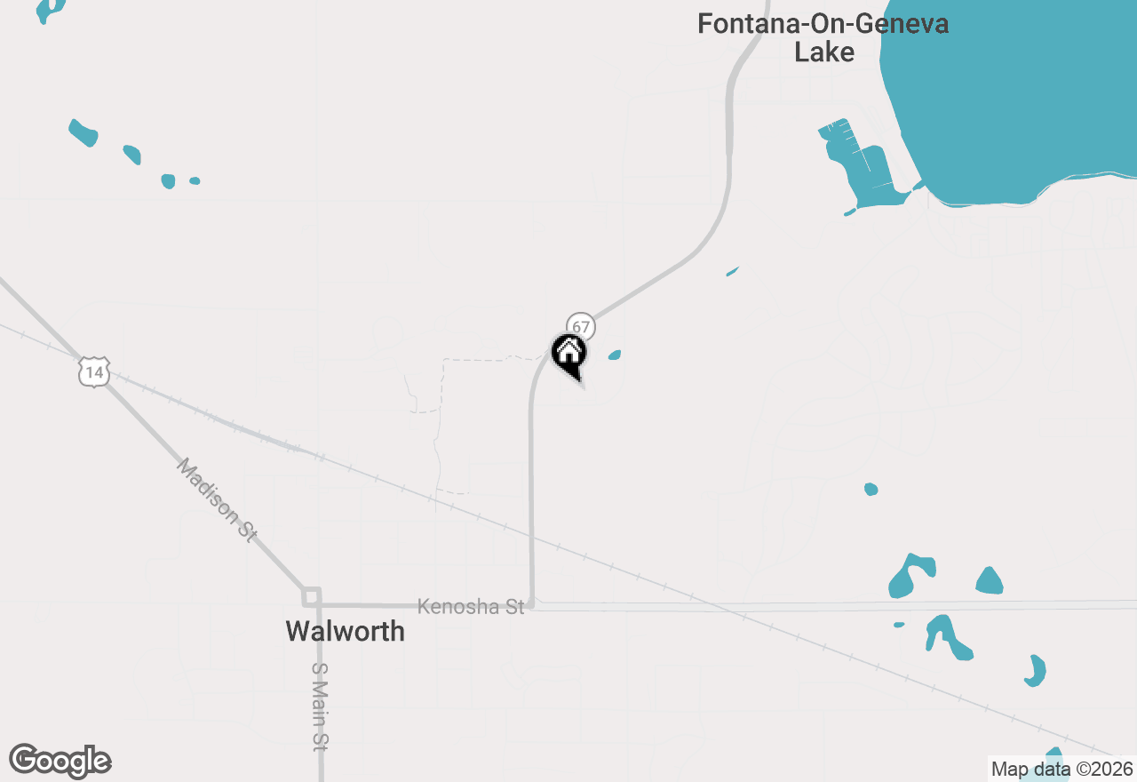 Map of 930 Alpine Dr, Fontana, WI 53125