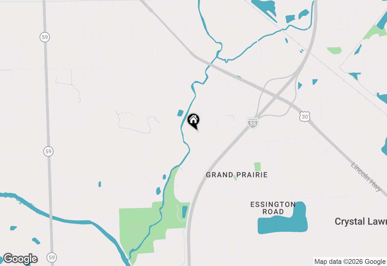 Map of (Address confidential), Plainfield, Illinois 60586