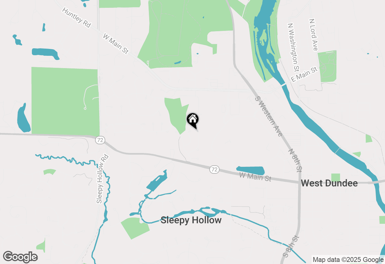 Map of 621 Lindsay Court, West Dundee, IL 60118