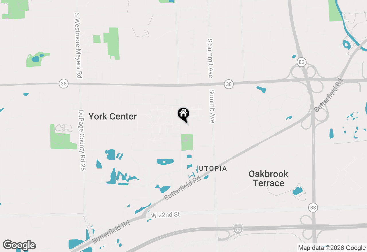 Map of 1S237 S Ardmore Avenue #NA, Villa Park, IL 60181