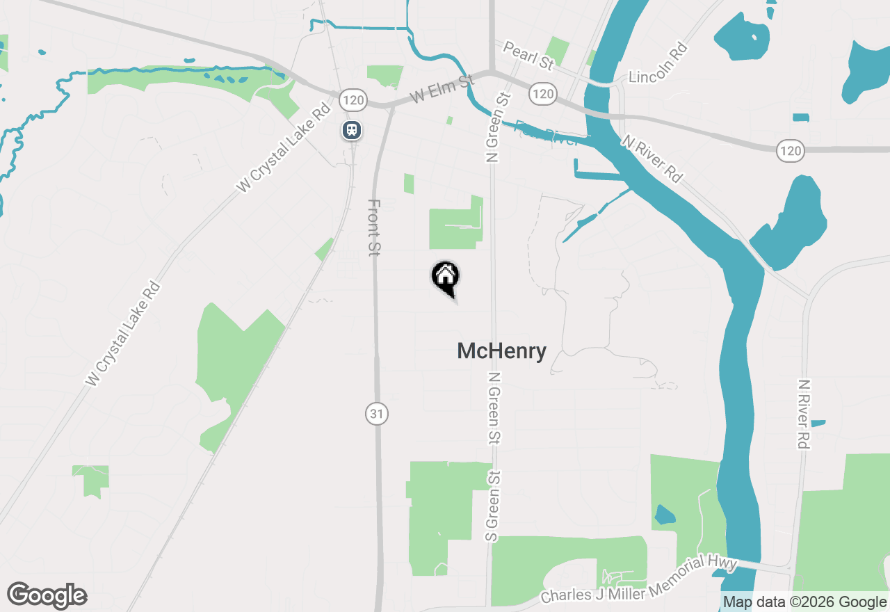 Map of 3708 Anne Street, Mchenry, IL 60050