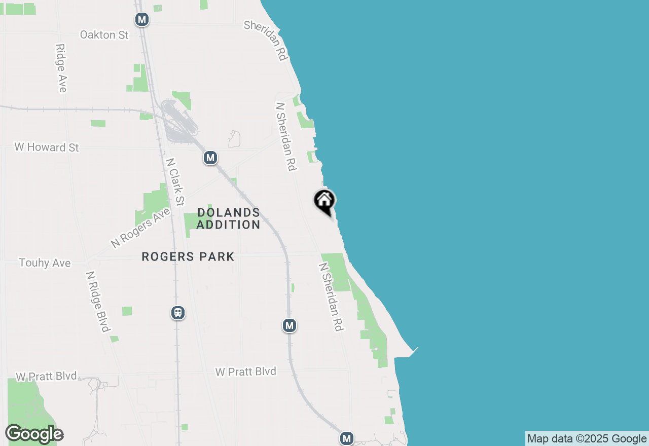 Map of 1209 W Sherwin Avenue #409, Chicago, IL 60626