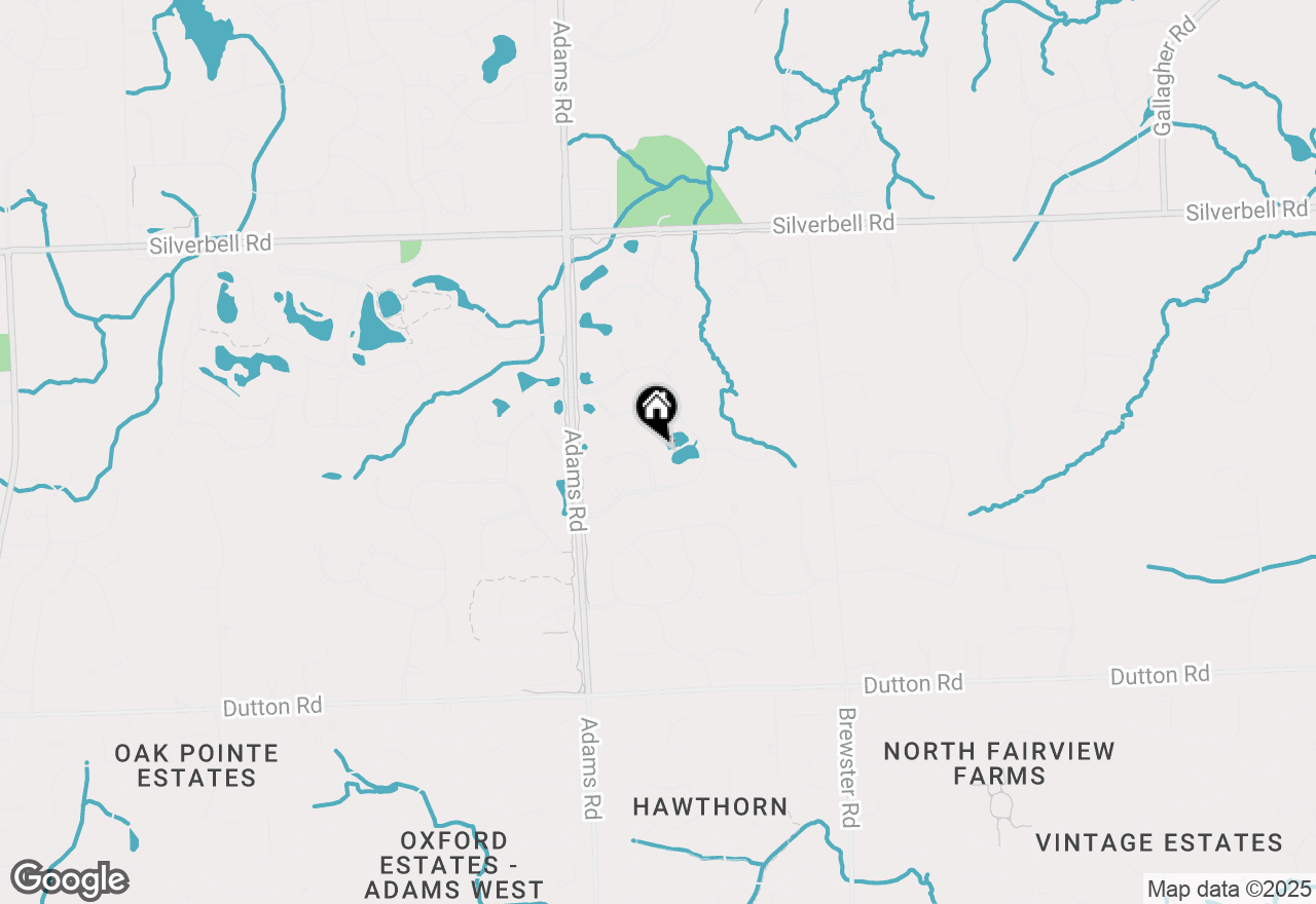 Map of 2848 Croftshire Court, Rochester, MI 48306
