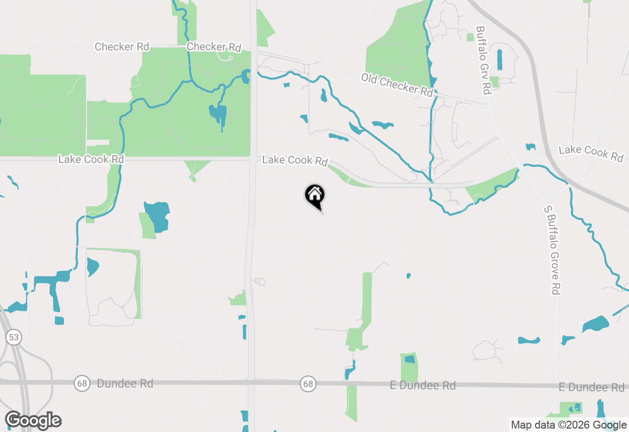 Map of 915 Plum Grove Circle, Buffalo Grove, IL 60089