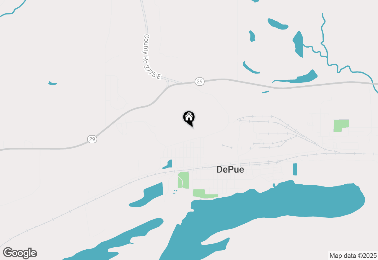 Map of 618 Princeton Road, Depue, IL 61322