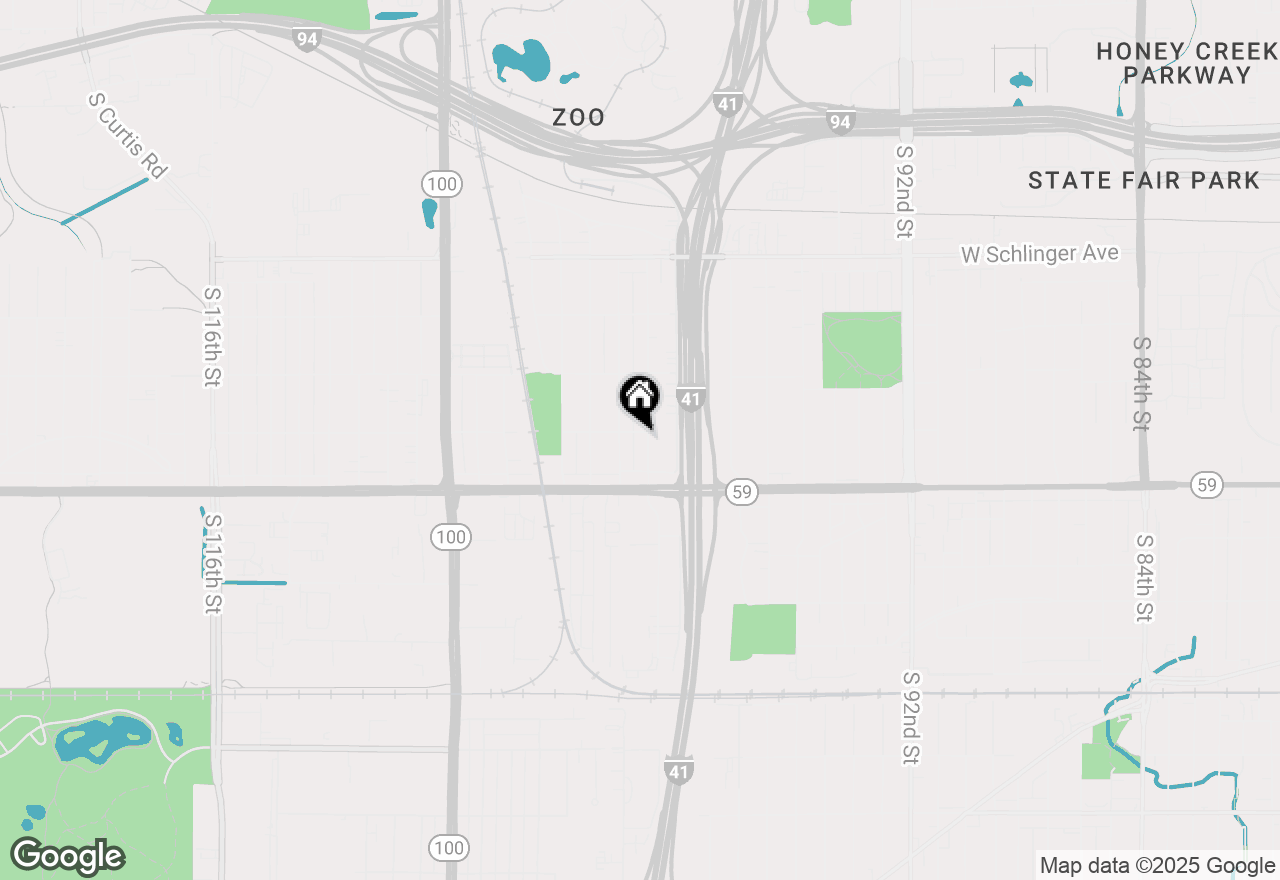 Map of 1311 S 101st St, West Allis, WI 53214