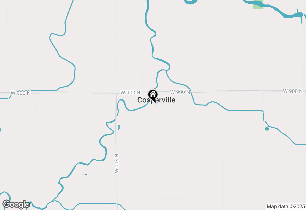 Map of 8975 N Cosperville Road, Wawaka, IN 46794