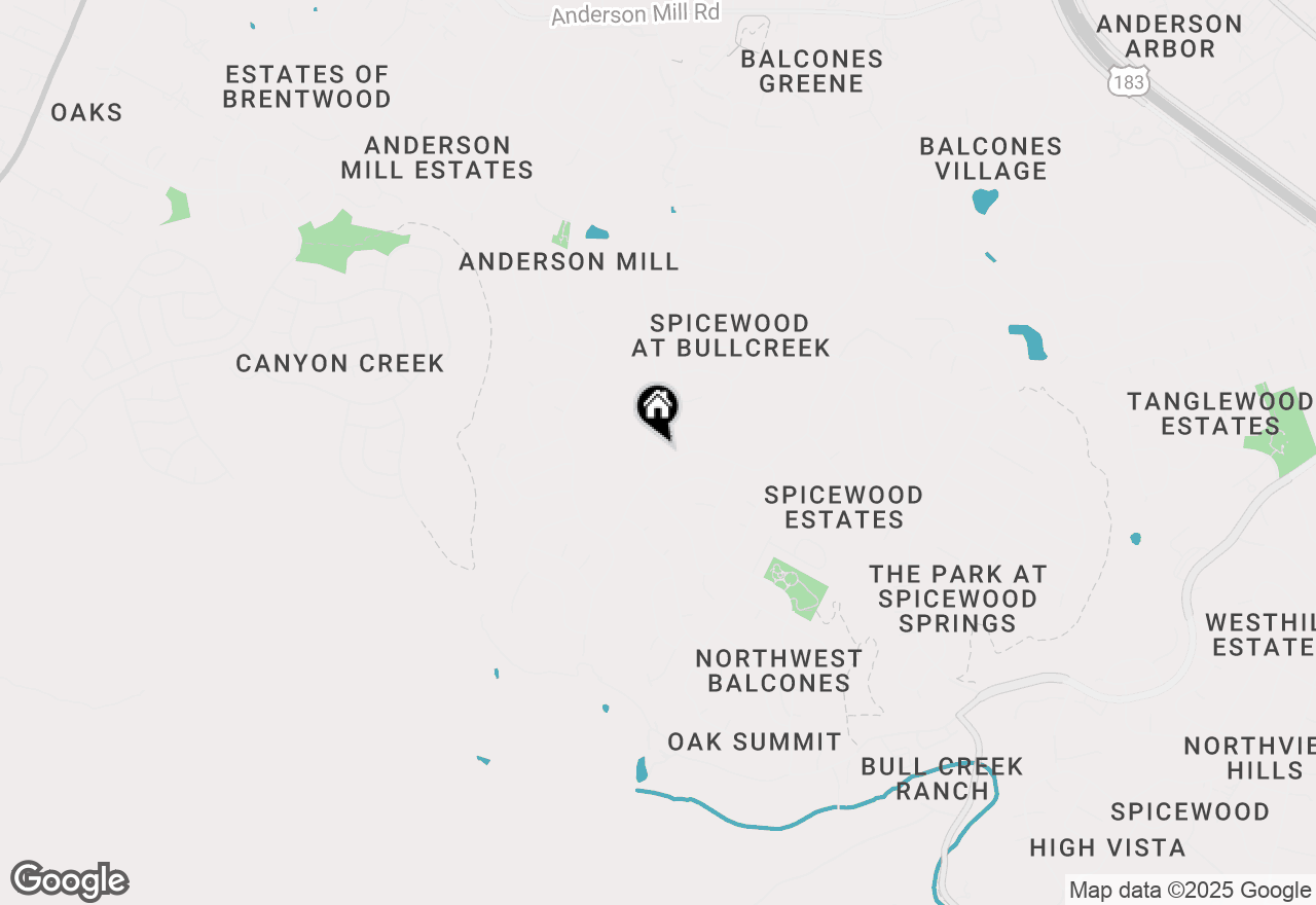 Map of 10502 Ronwood Dr, Austin, TX 78750