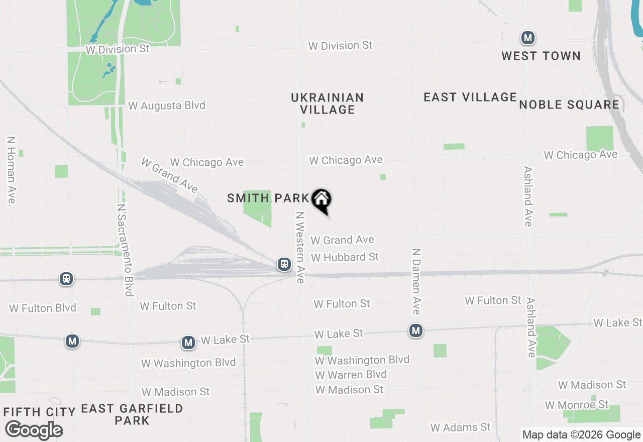 Map of 2317 W Ohio Street, Chicago, IL 60612