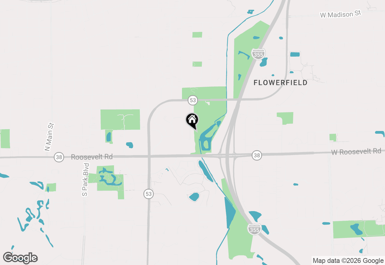 Map of 67 Grove Avenue, Glen Ellyn, IL 60137