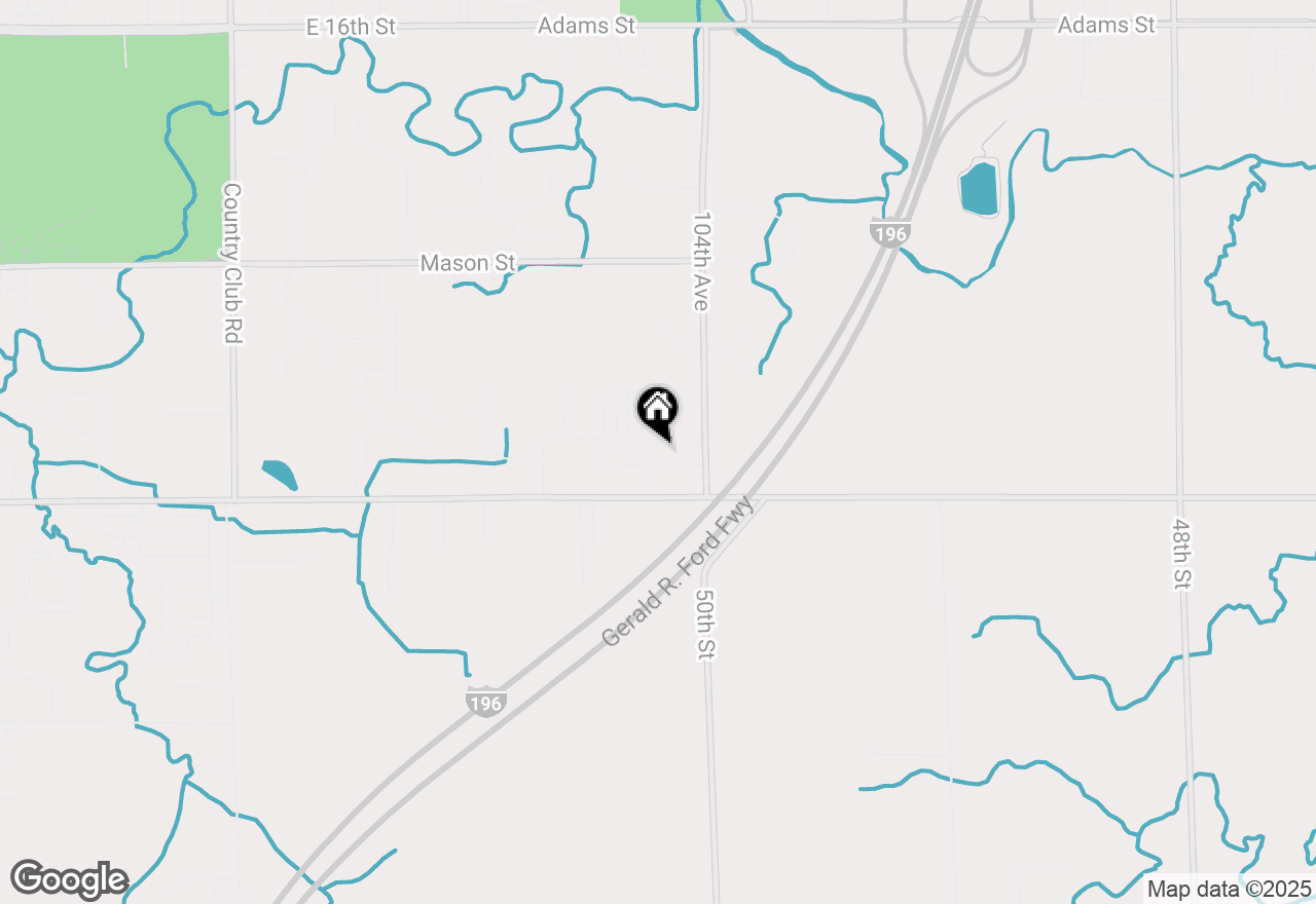 Map of 74 Knollwood Parkway, Holland, MI 49423