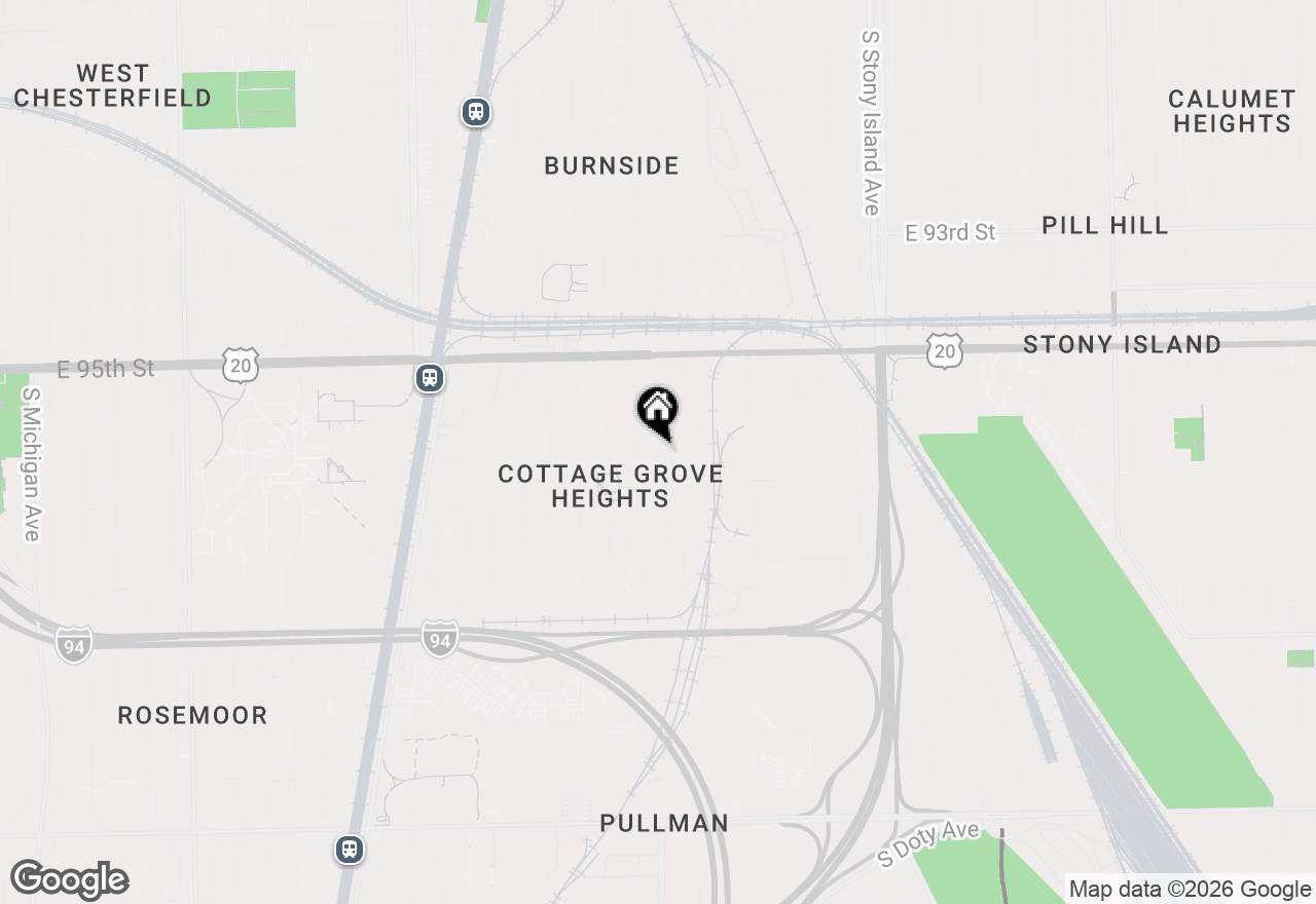 Map of (Address confidential), Chicago, Illinois 60628