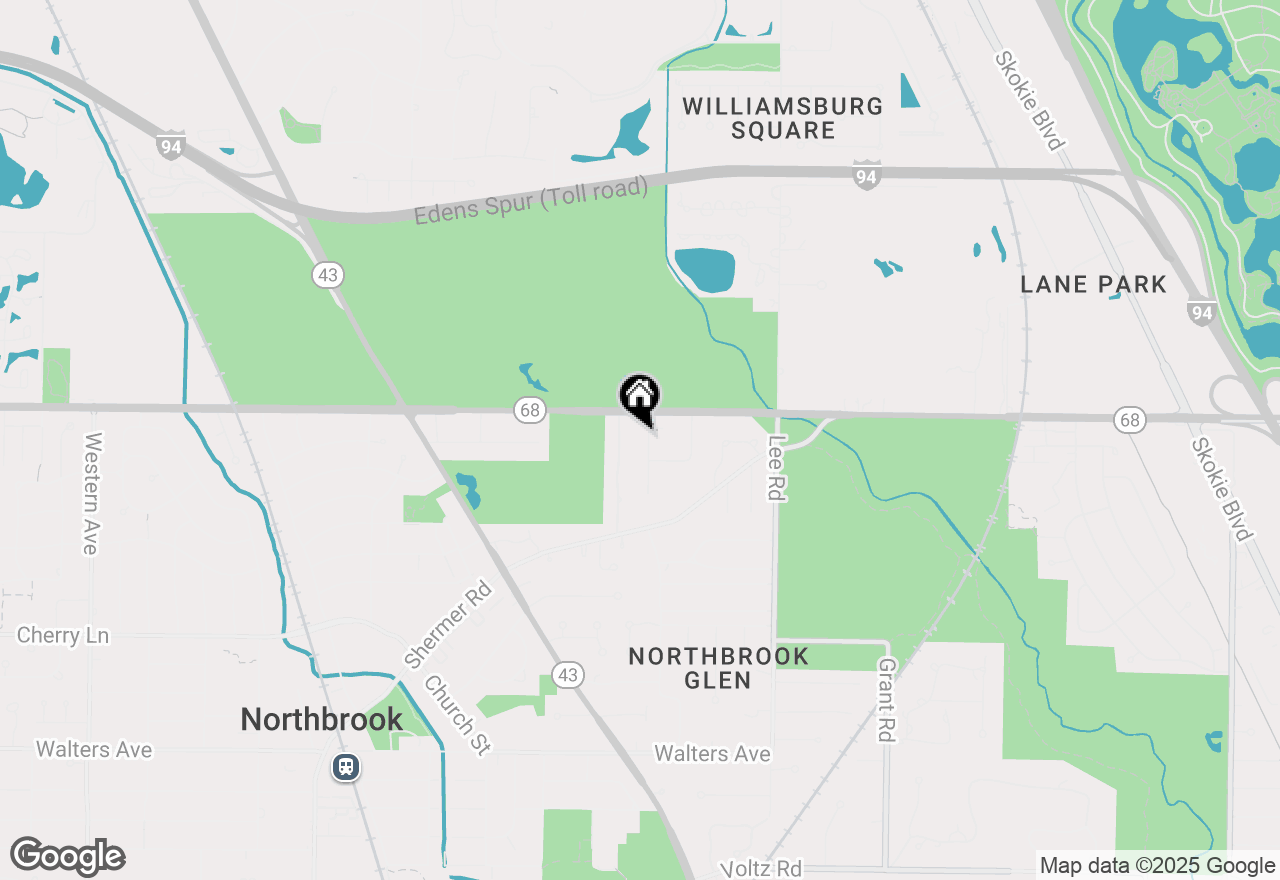 Map of 880 Bittersweet Drive, Northbrook, IL 60062