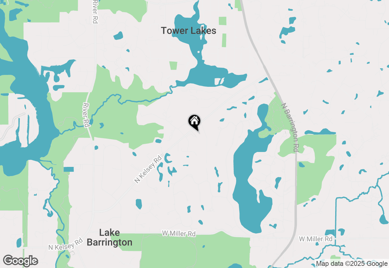 Map of 209 Kelsey Road, Barrington, IL 60010