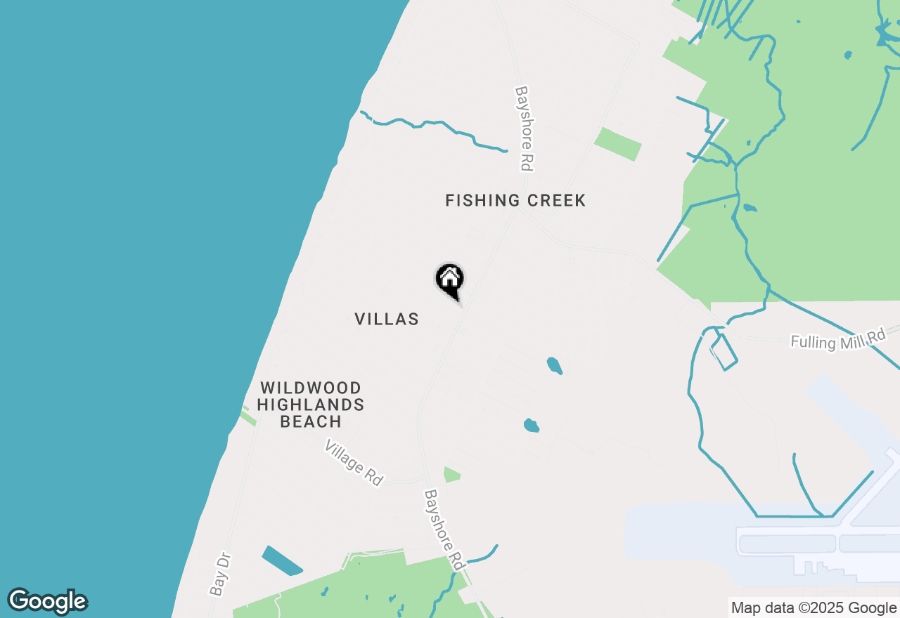 Map of 24 W Greenwood Avenue, Villas, NJ 08251