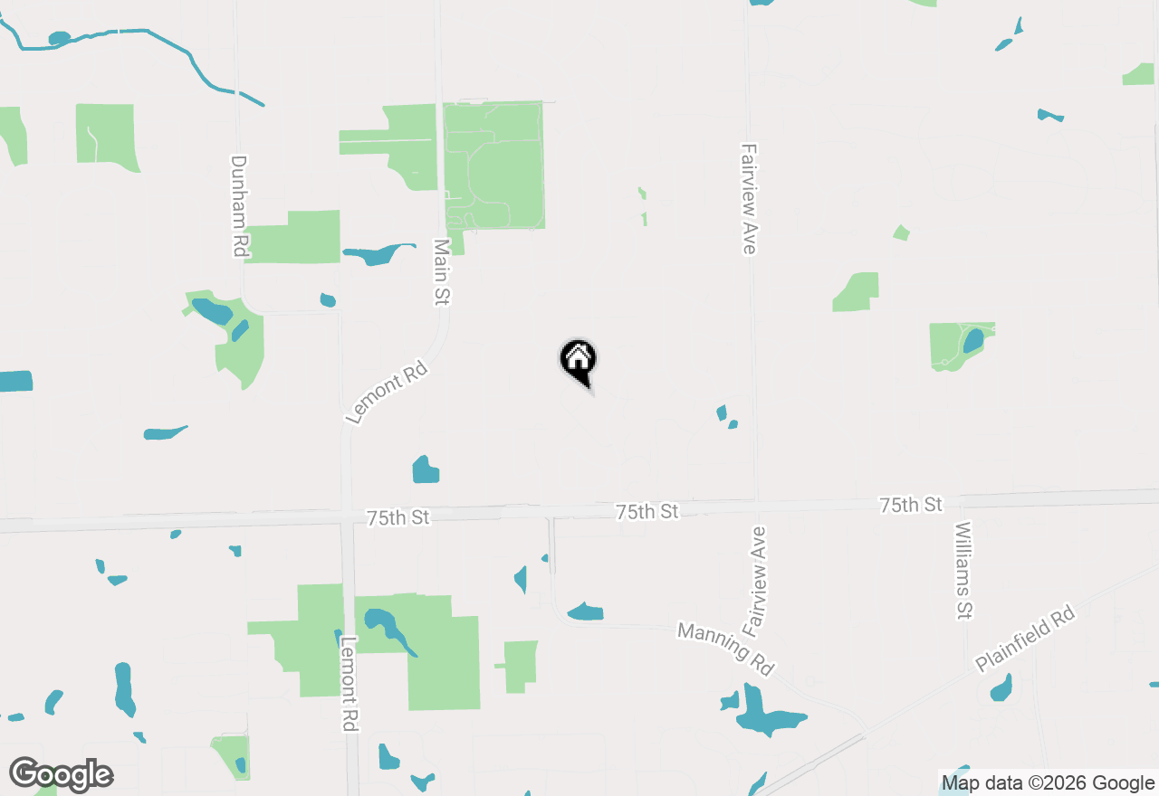 Map of 6 Tower Court, Downers Grove, IL 60516