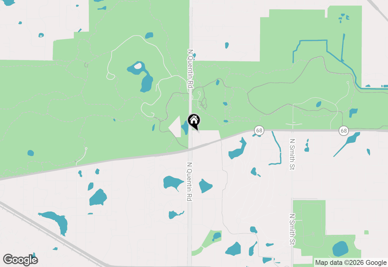 Map of 778 W Misty Drive, Palatine, IL 60074