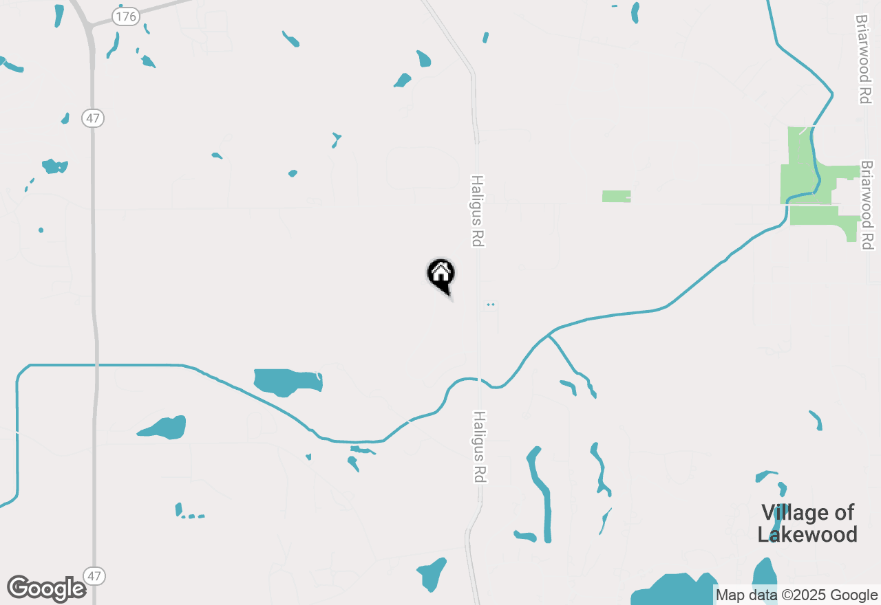 Map of (Address confidential), Lakewood, Illinois 60014