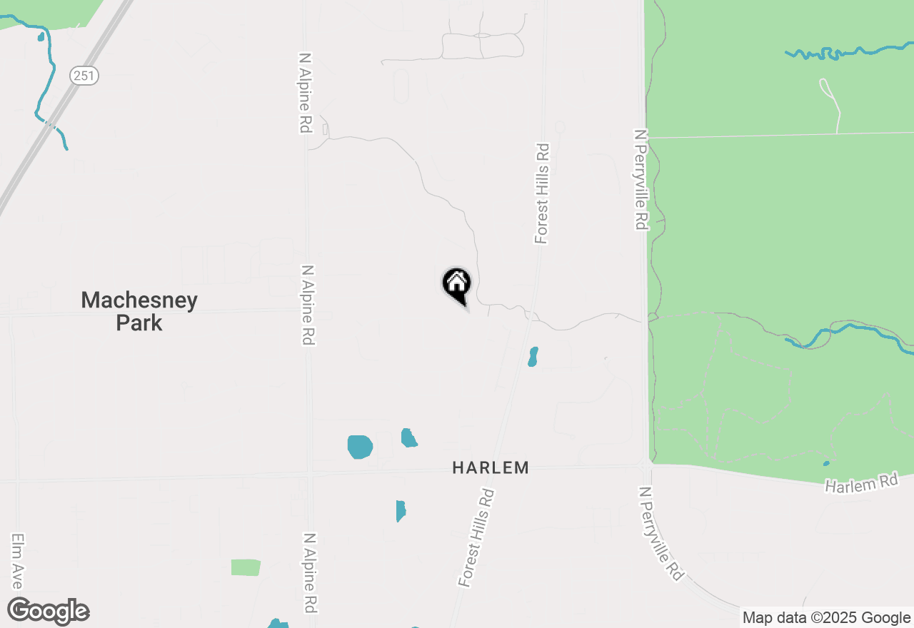 Map of 8572 Delta Drive, Machesney Park, IL 61115