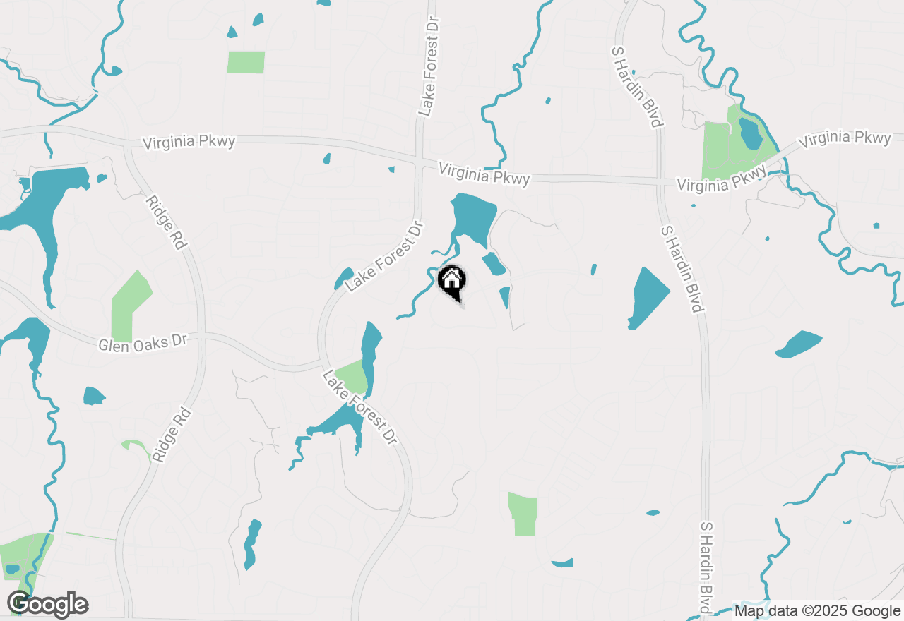 Map of 4717 Canvasback Boulevard, Mckinney, TX 75072