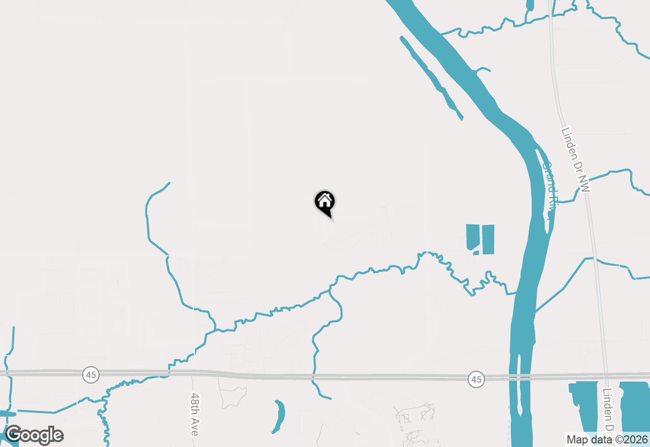 Map of 11712 Sunset Glen, Allendale, MI 49401