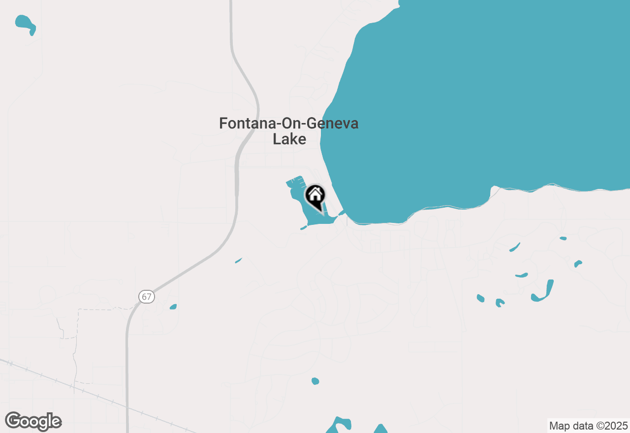 Map of 271 Fontana Blvd #925, Fontana, WI 53125