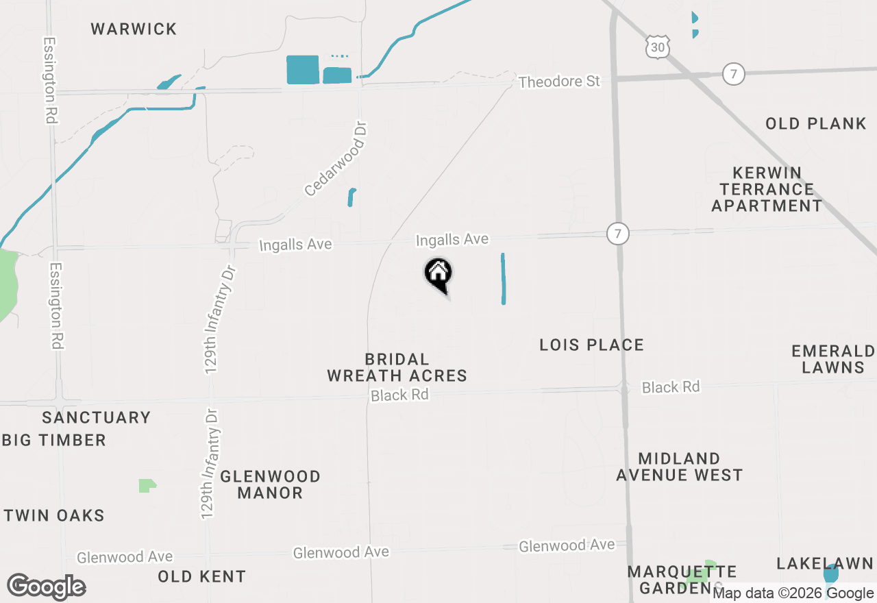 Map of 1006 Pearson Drive, Joliet, IL 60435