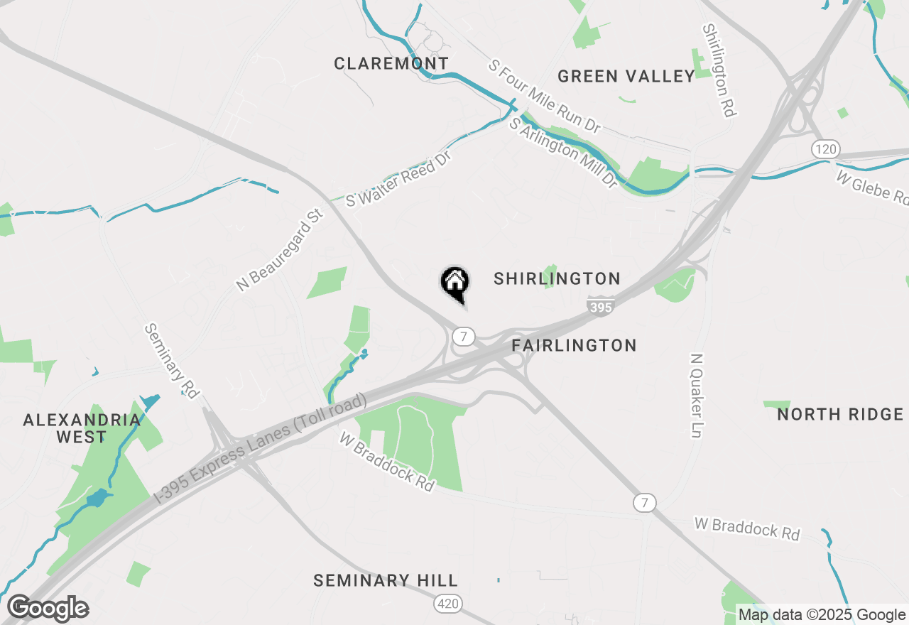 Map of 3000 S Columbus Street #B2, Arlington, VA 22206