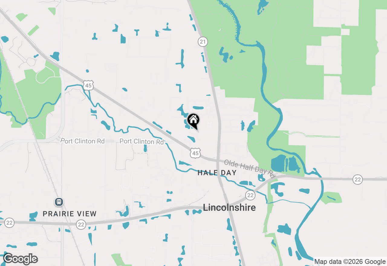 Map of 1199 E Port Clinton Road #311, Vernon Hills, IL 60061