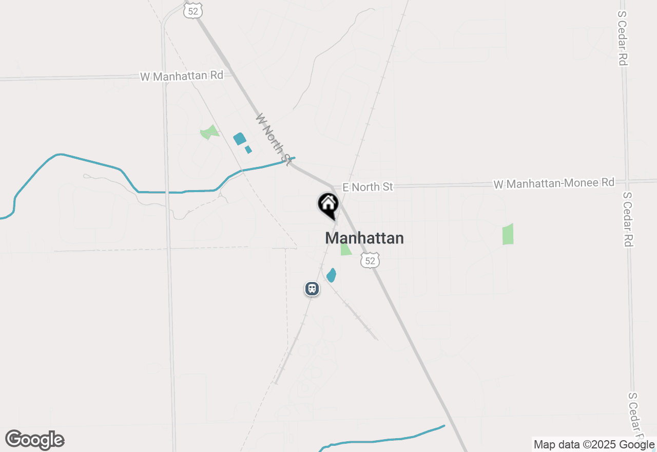 Map of 105 Cochran Street #1, Manhattan, IL 60442