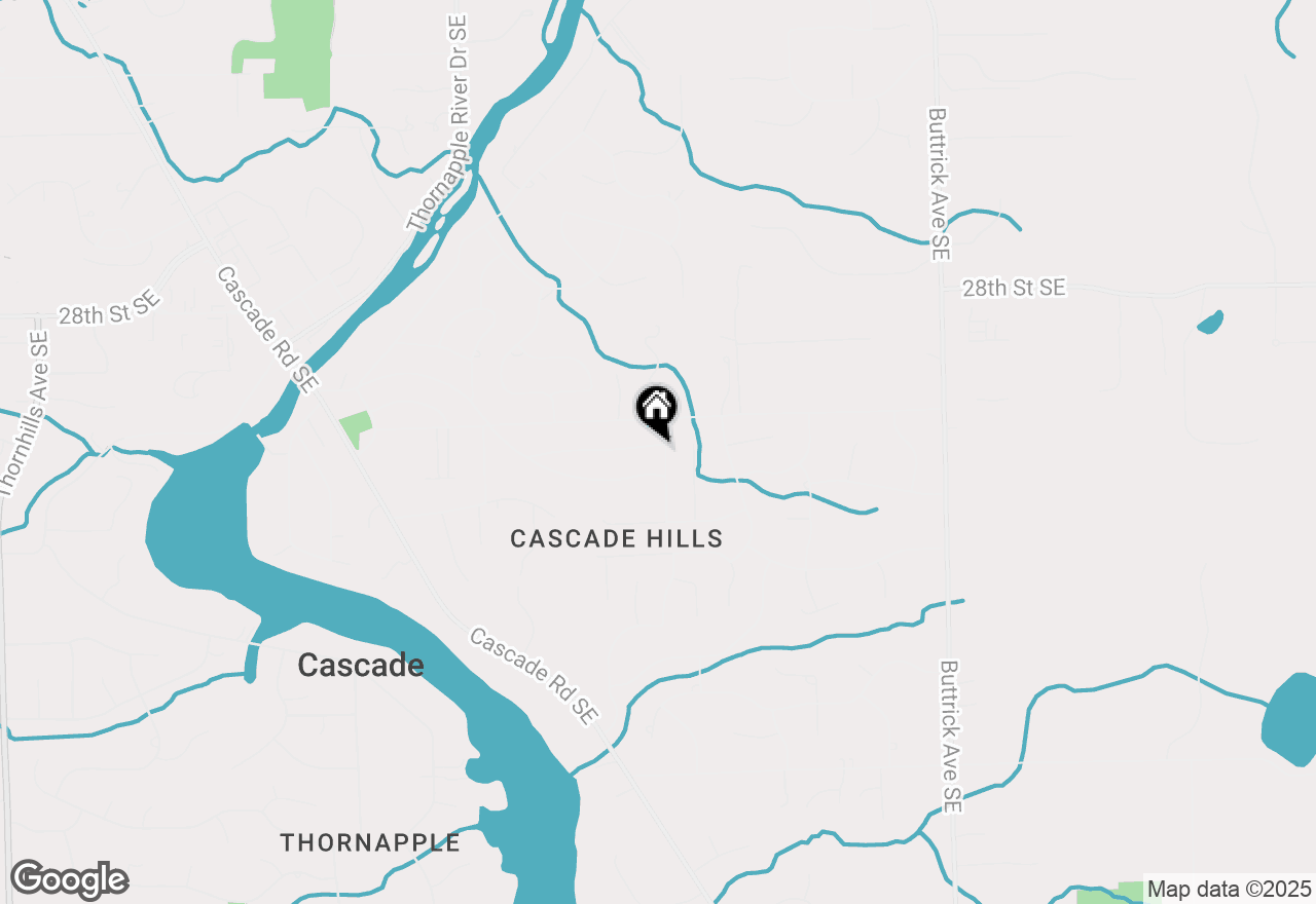 Map of 7518 Sheffield Drive Se, Ada, MI 49301