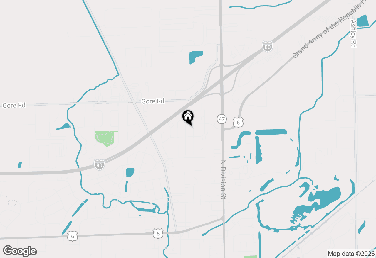 Map of (Address confidential), Morris, Illinois 60450