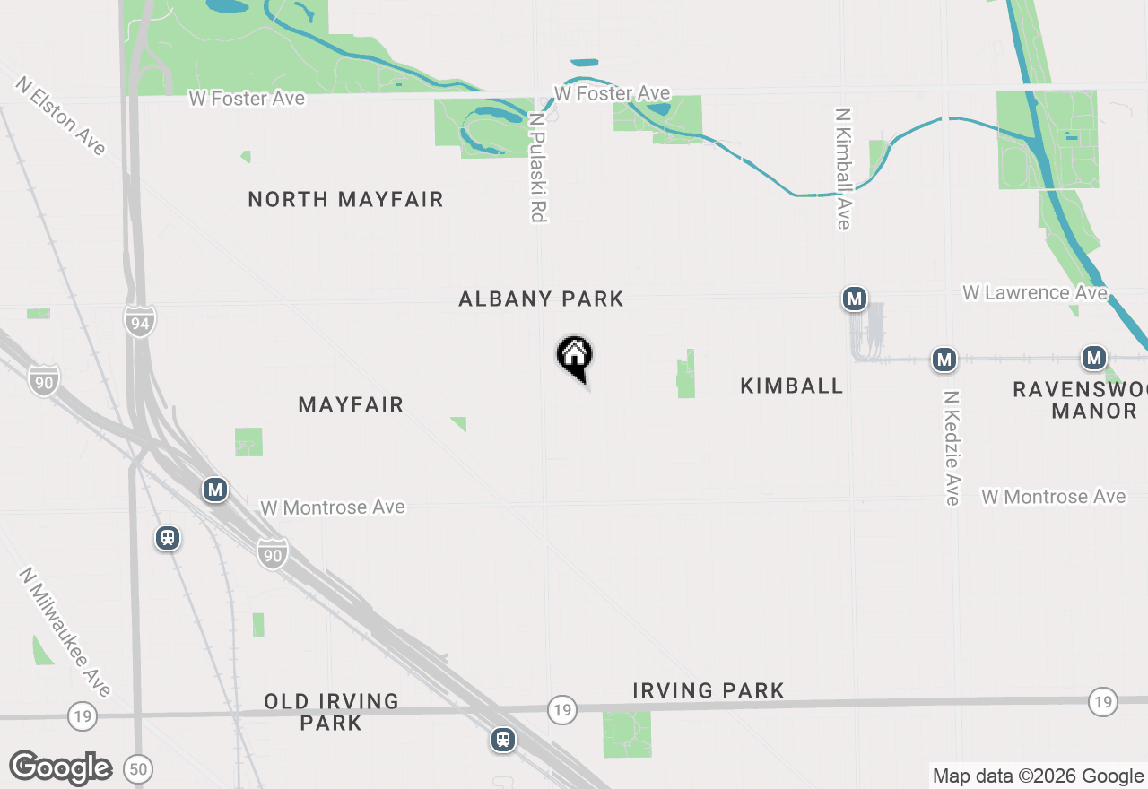Map of 4605 N Harding Avenue, Chicago, IL 60625
