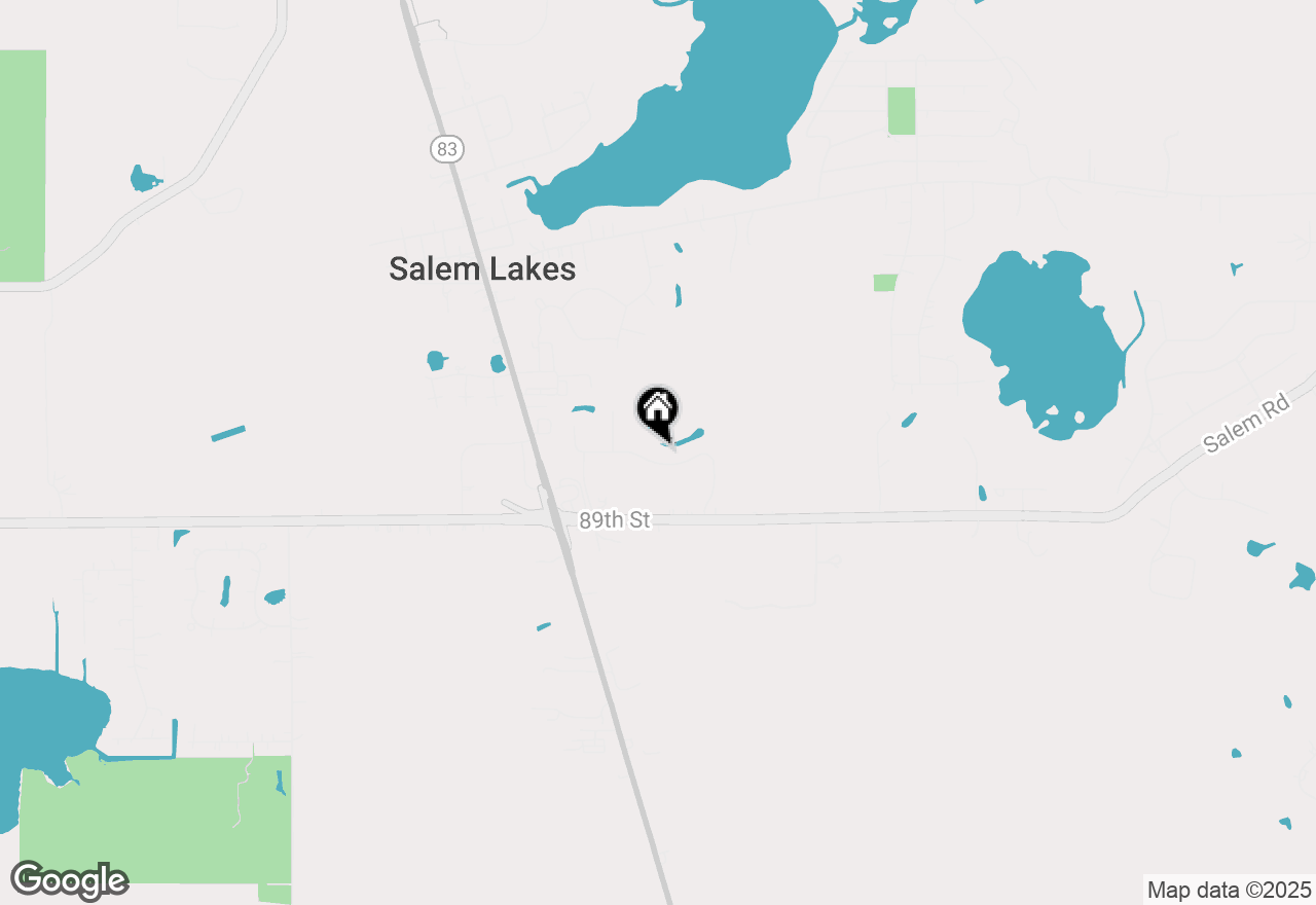Map of 24322 88th St, Salem, WI 53168