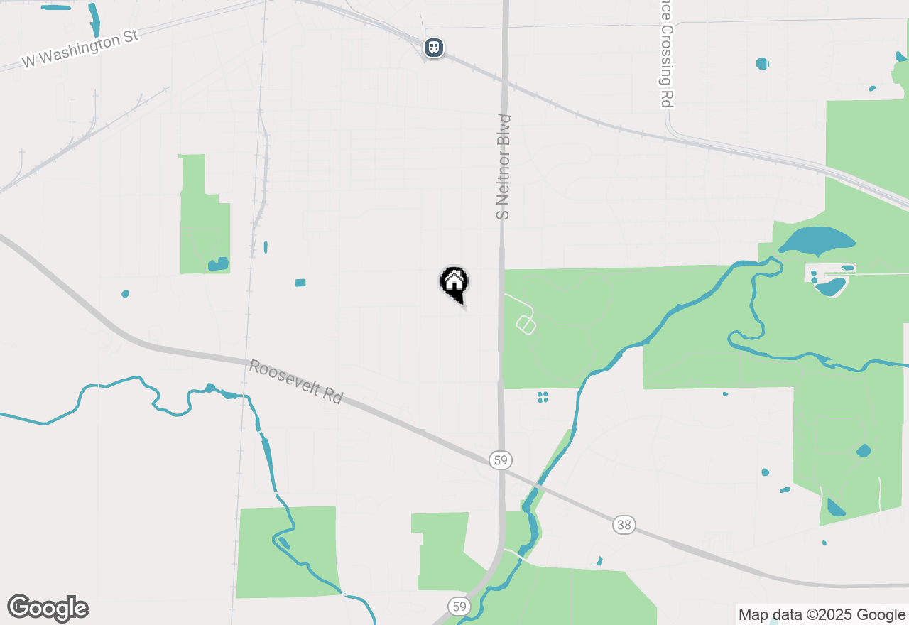 Map of 419 Glen Street, West Chicago, IL 60185