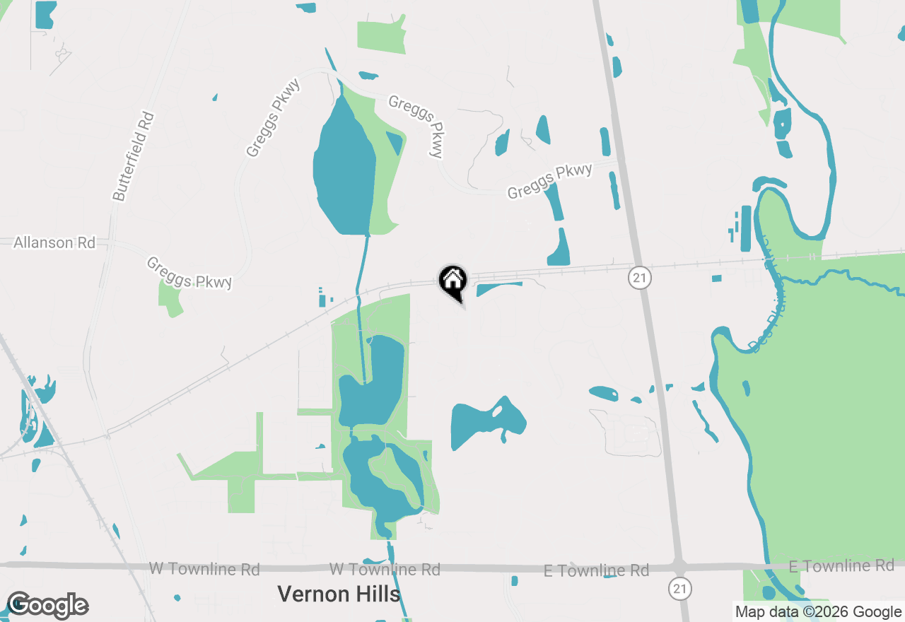 Map of 1427 Sutton Court #1427, Vernon Hills, IL 60061