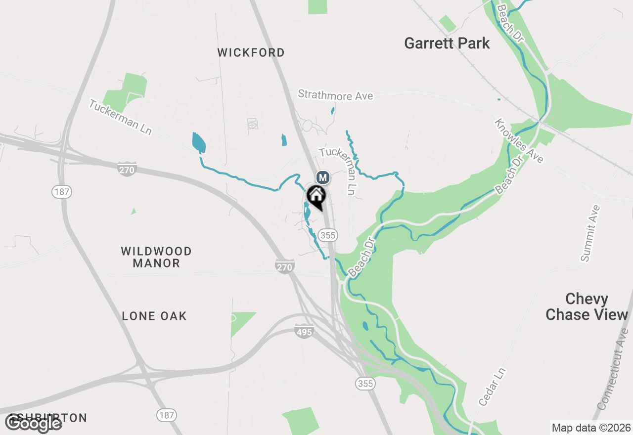 Map of 10432 Rockville Pike #301, North Bethesda, MD 20852