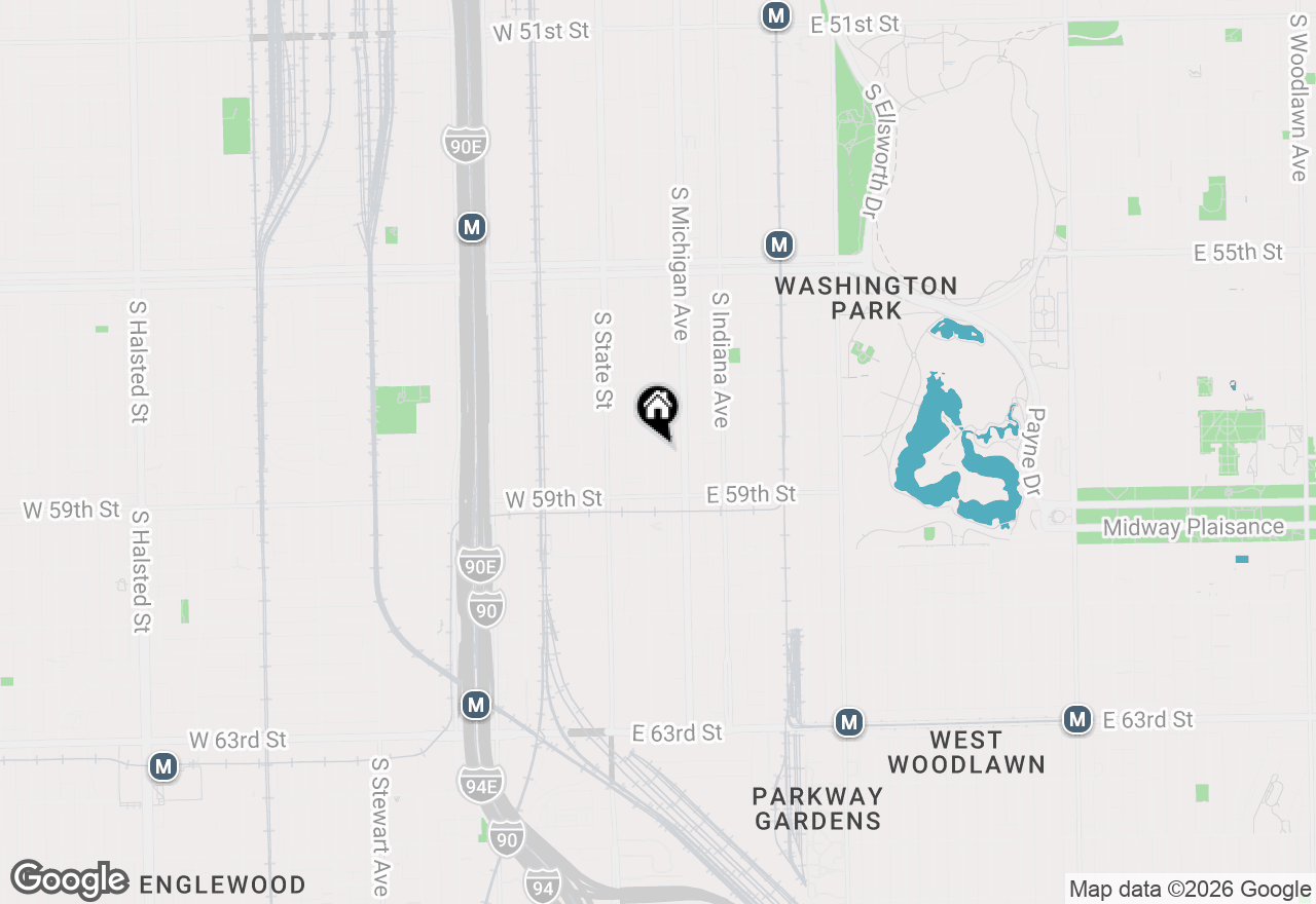 Map of 5813 S Wabash Avenue, Chicago, IL 60637