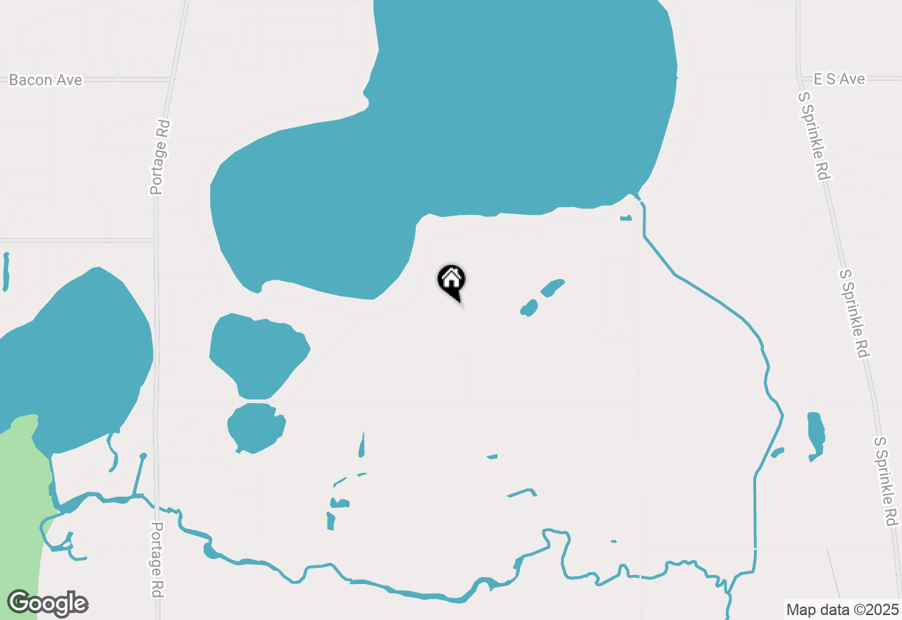 Map of 2934 Woodhams Avenue, Portage, MI 49002