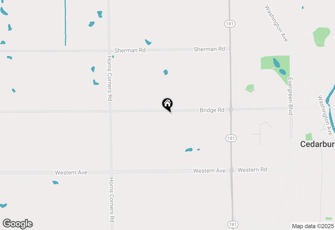 Map of Lt1 Hillside Ln, Cedarburg, WI 53012