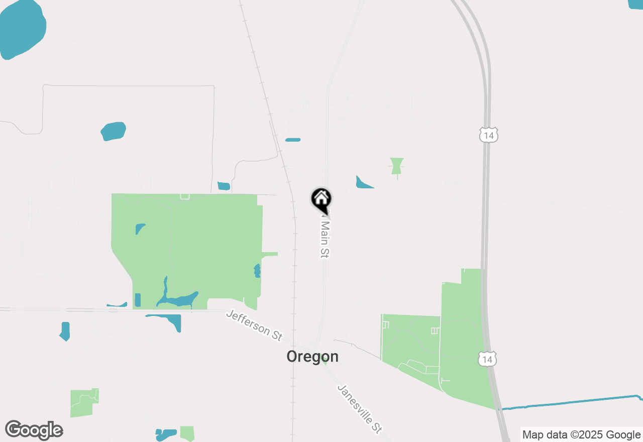 Map of 561 N Main Street, Oregon, WI 53575