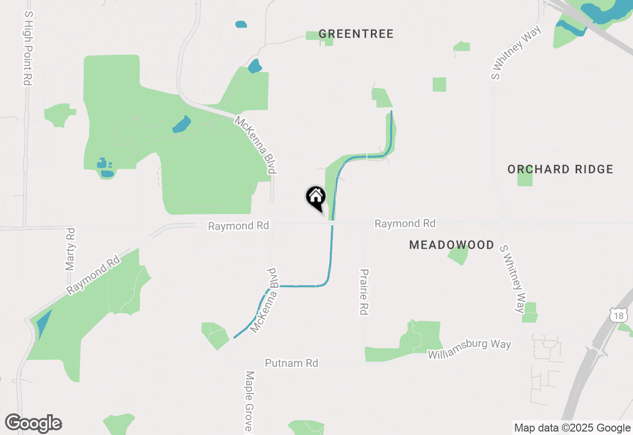 Map of 6414 Raymond Rd #6416, Madison, WI 53711