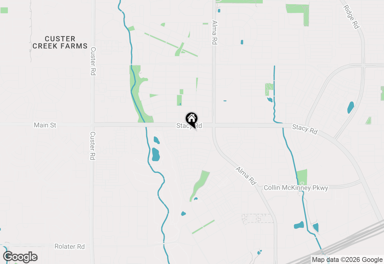 Map of 7905 Texian Trail, Mckinney, TX 75070