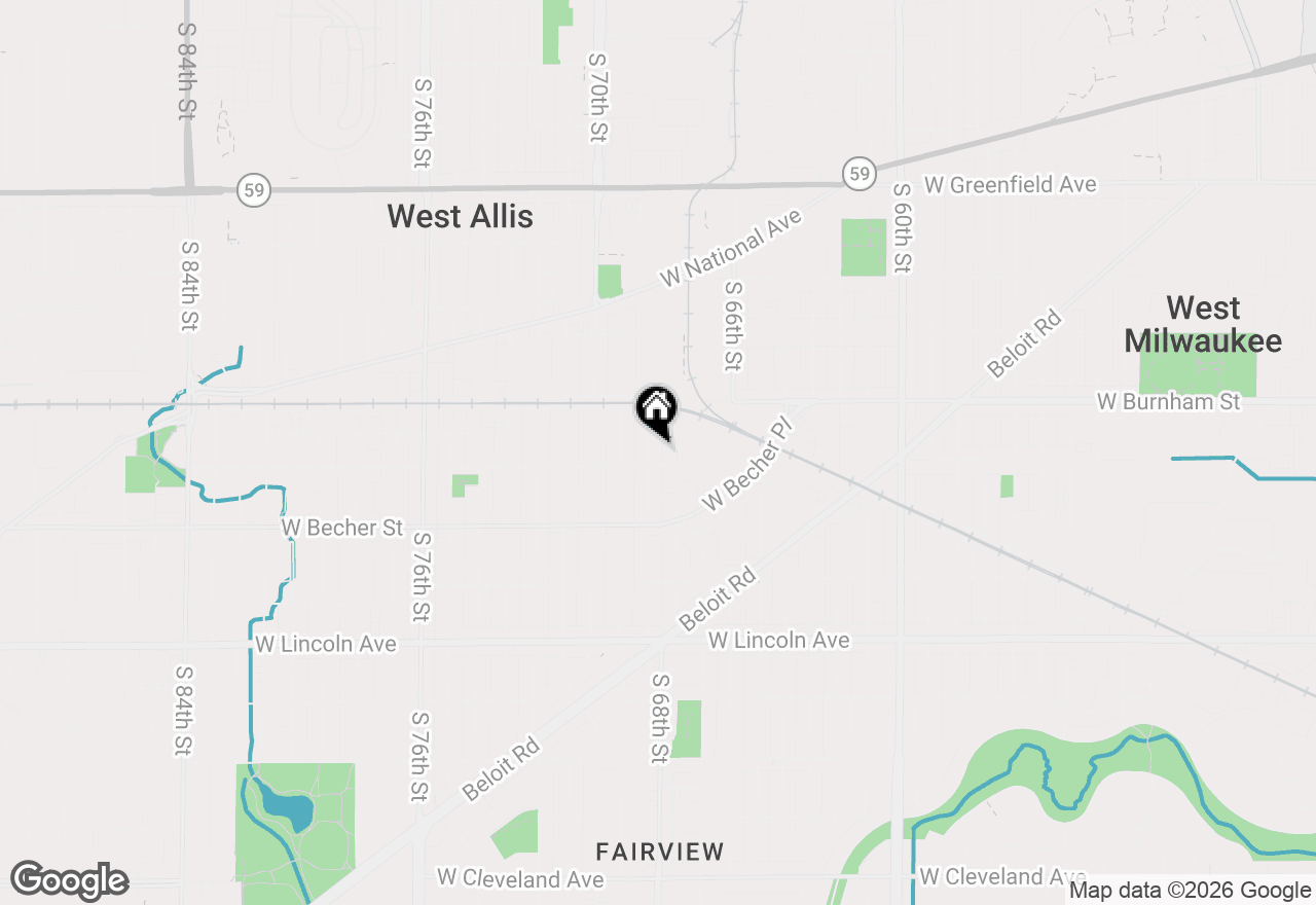 Map of 1960 S 68th St, West Allis, WI 53219