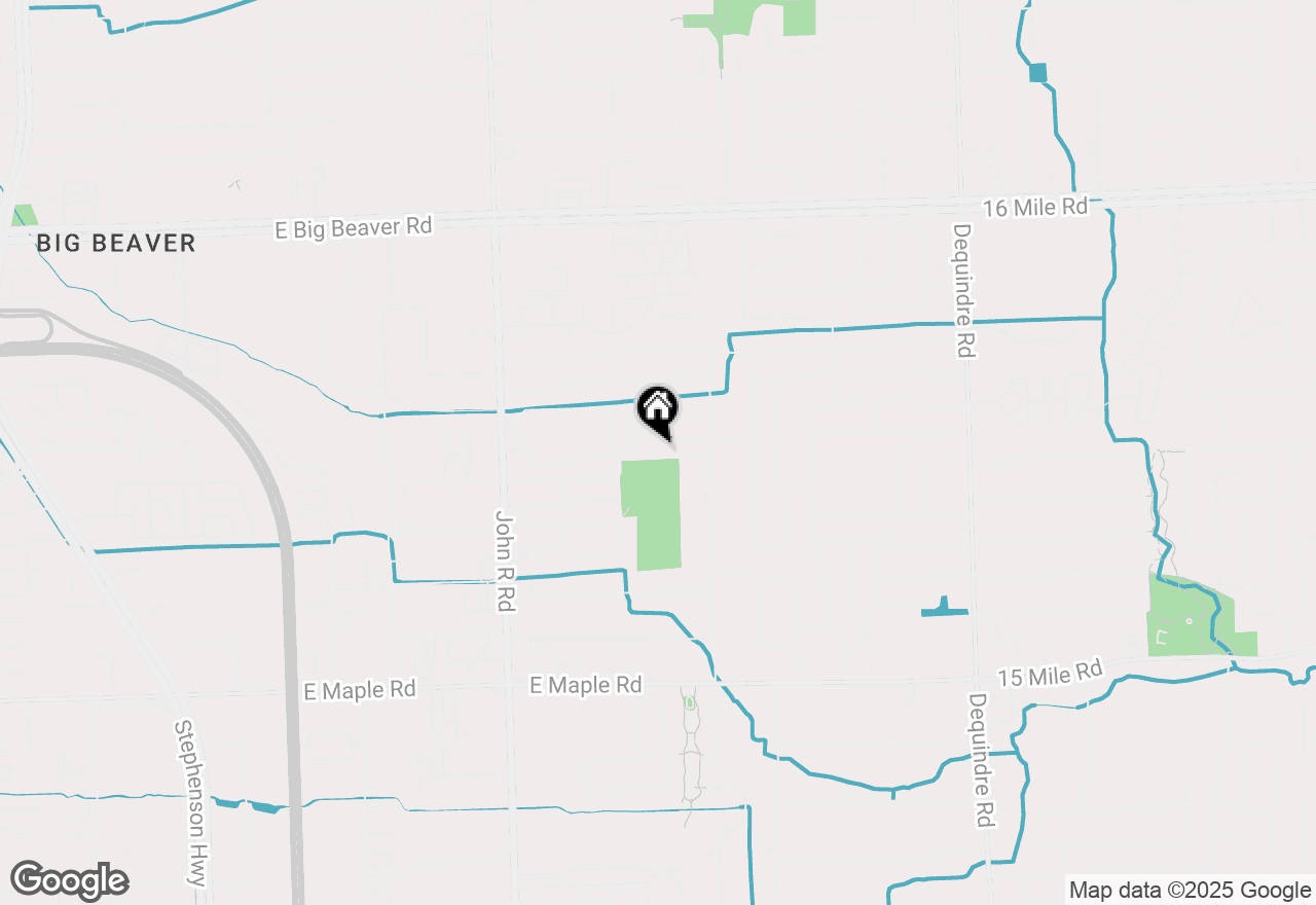 Map of 2288 Paris Drive, Troy, MI 48083