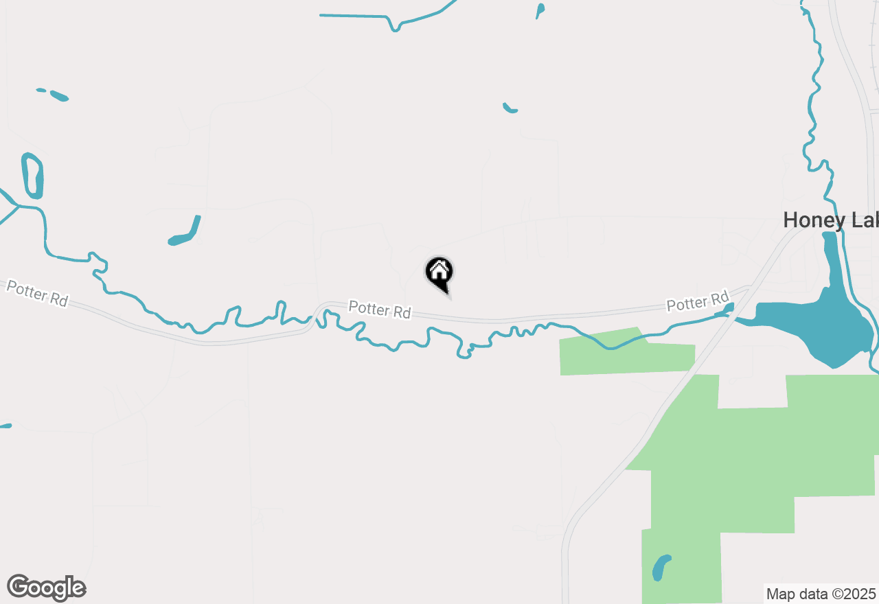 Map of W660 Potter Rd, Burlington, WI 53105