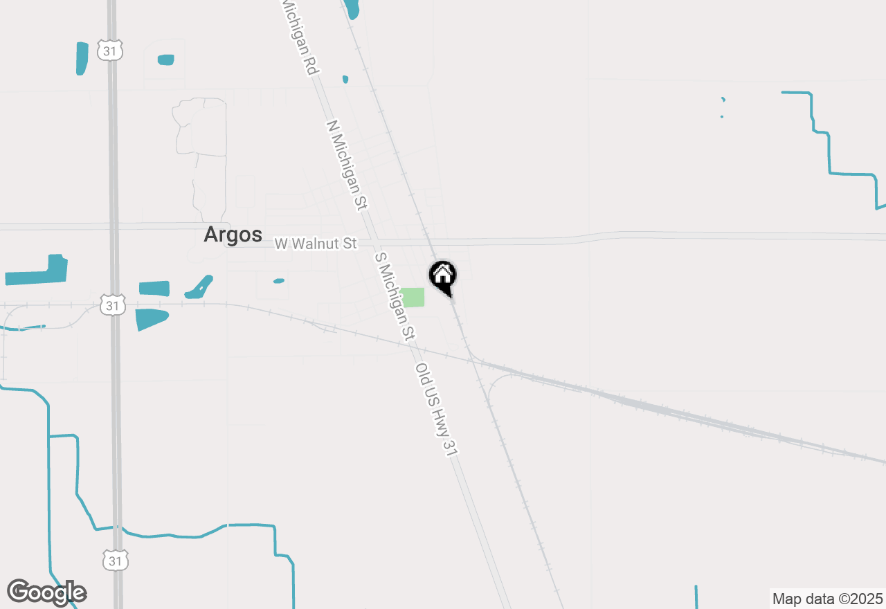 Map of 213 E South Street, Argos, IN 46501