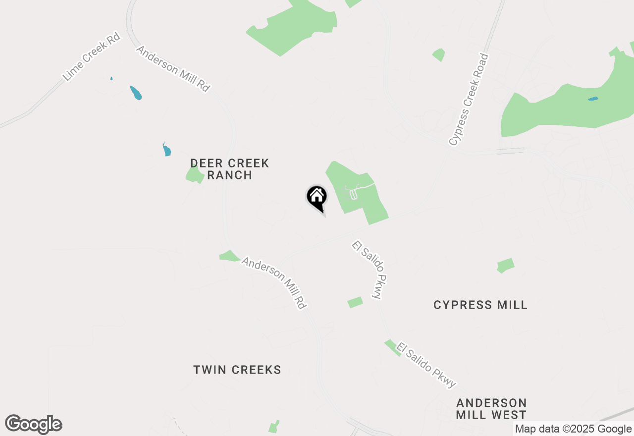 Map of 2110 Heather Dr, Cedar Park, TX 78613