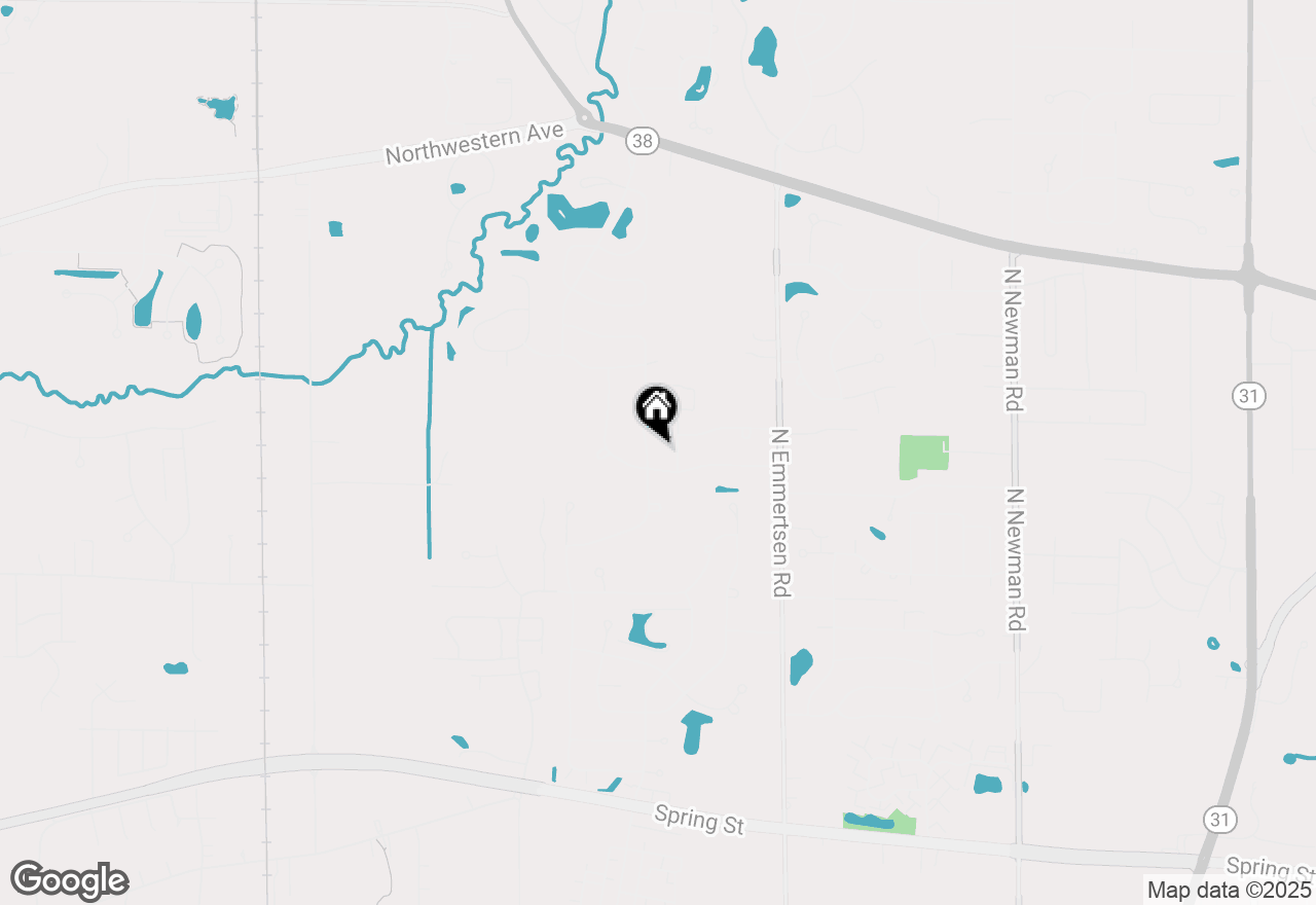 Map of 2421 Penbrook Dr, Mount Pleasant, WI 53406